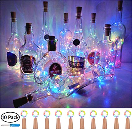 Fairy Lights Wiring Diagram Amazon Com Starrymine Wine Bottle Cork Lights Battery Operated