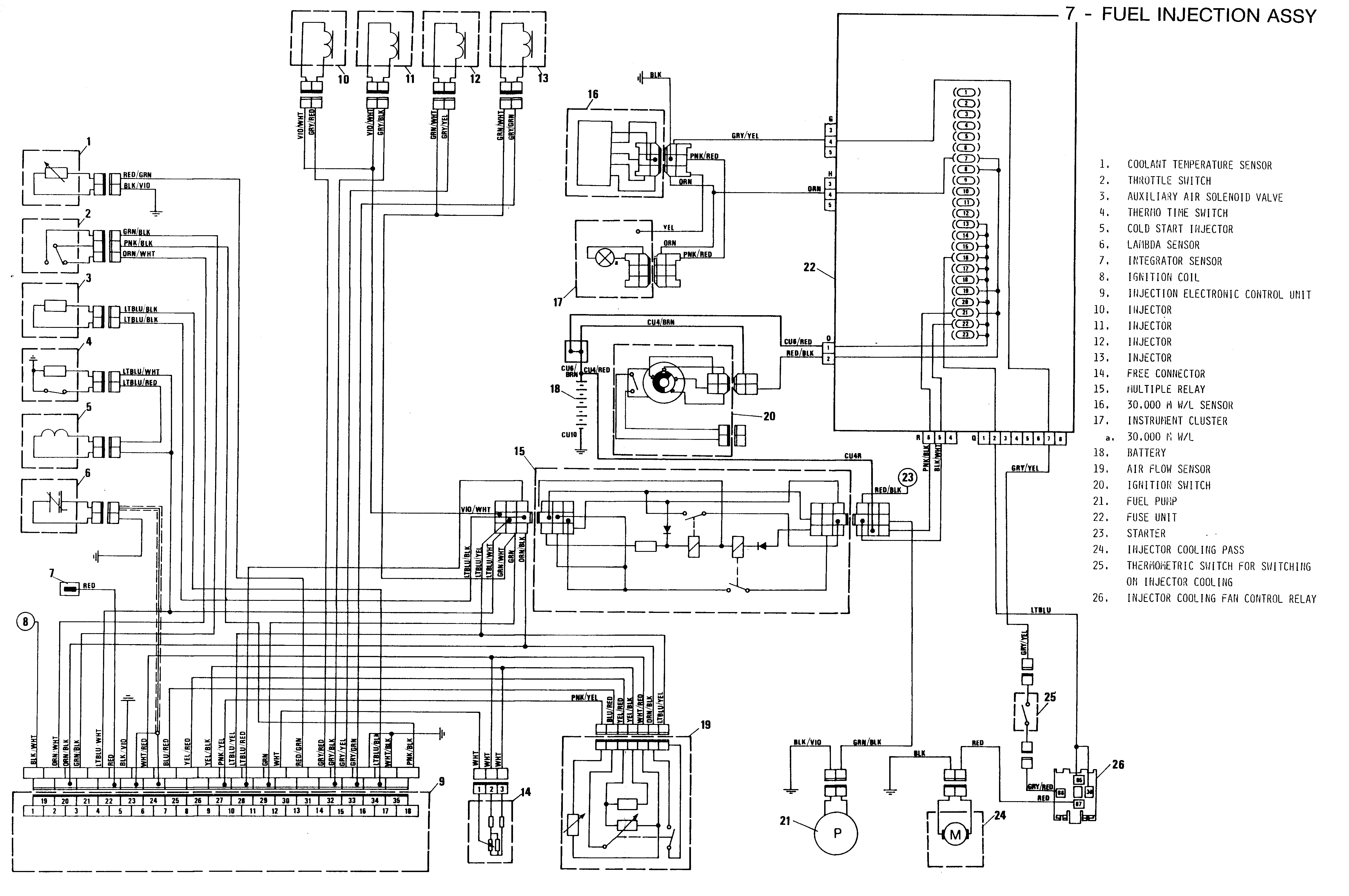 Fiat X1 9 Wiring Diagram Einspritzer Frage X1 9 forum Fiat X1 9 Wiring Diagram Einspritzer Frage X1 9 forum