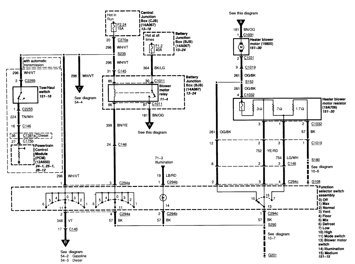 Ford Ac Wiring Diagram 16 F250 Ac Wiring Electrical Wiring Diagram