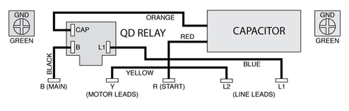 Franklin Control Box Wiring Diagram Aim Manual Page 53 Single Phase Motors and Controls Motor