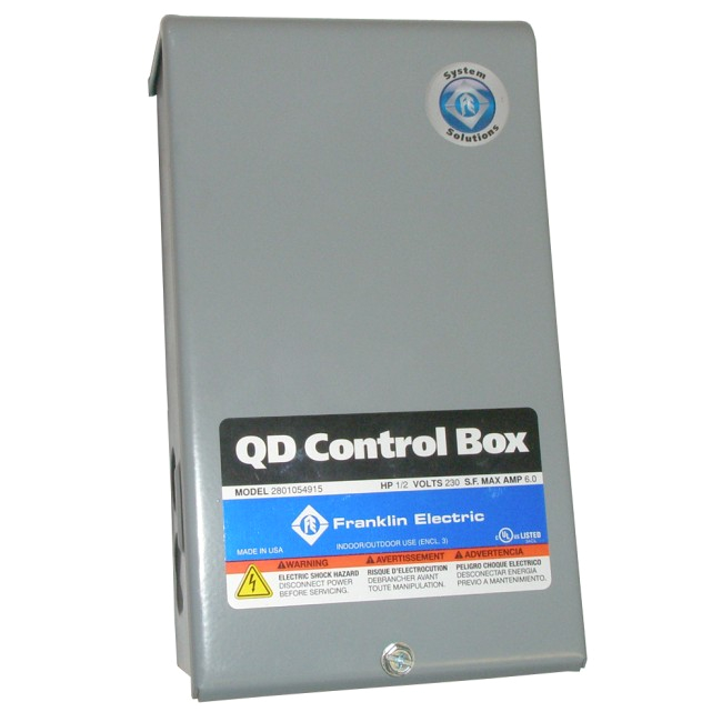 Franklin Control Box Wiring Diagram Franklin Control Box for 3 Wire 1hp 230v Motors