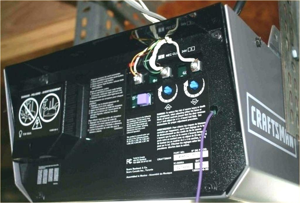 Garage Door Opener Wiring Diagram Craftsman Garage Door Opener Wiring Diagram Wiring Diagrams