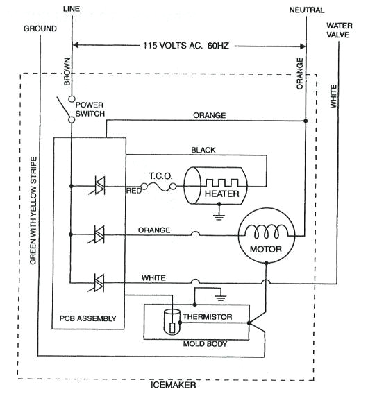 Ge Side by Side Refrigerator Wiring Diagram Wiring Diagram for Ge Refrigerator Bcberhampur org