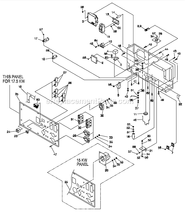Generac Gp17500e Wiring Diagram Generac 120 240v Portable Generator 0057351 Ereplacementparts Com Generac Gp17500e Wiring Diagram Generac 120 240v Portable Generator 0057351 Ereplacementparts Com