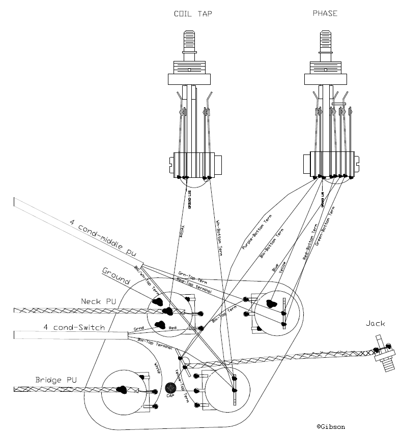 Gibson Eds 1275 Wiring Diagram Signature Series Endorsements Pete townshend S Guitar Gear whotabs
