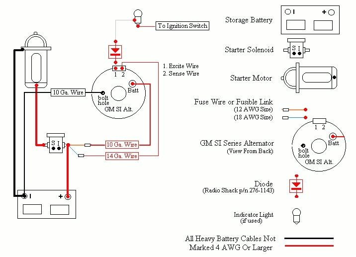 Gm Si Alternator Wiring Diagram Gm Si Alternator Wiring Wiring Diagram Datasource