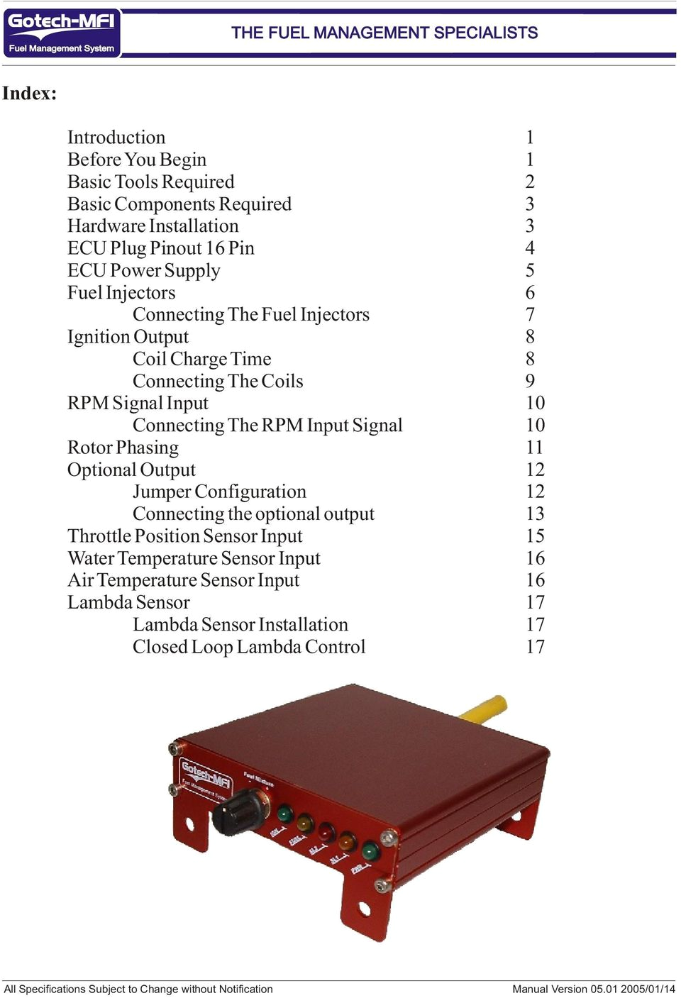 Gotech Wiring Diagram Mfi Instructional Manual Version Pdf Gotech Wiring Diagram Mfi Instructional Manual Version Pdf