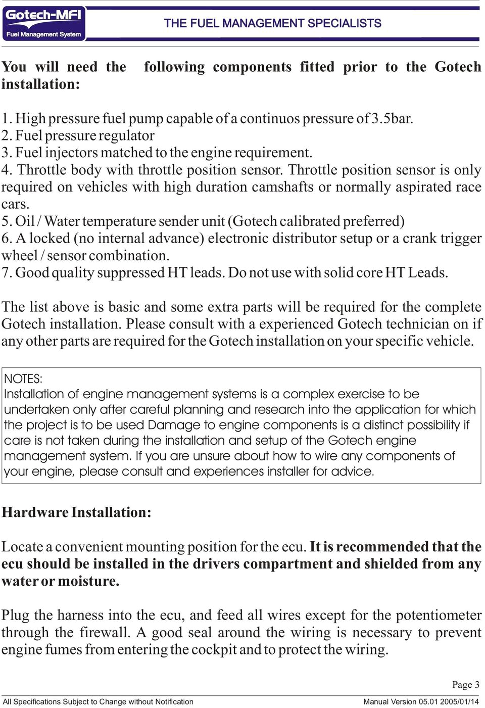 Gotech Wiring Diagram Mfi Instructional Manual Version Pdf Gotech Wiring Diagram Mfi Instructional Manual Version Pdf