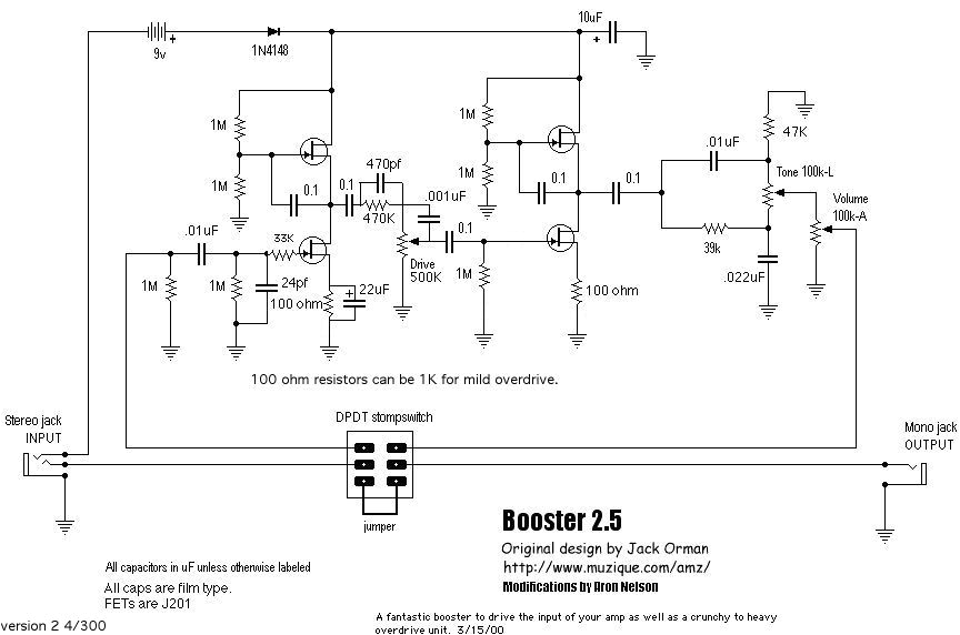 Guitar Pedal Wiring Diagram Selected Schematics