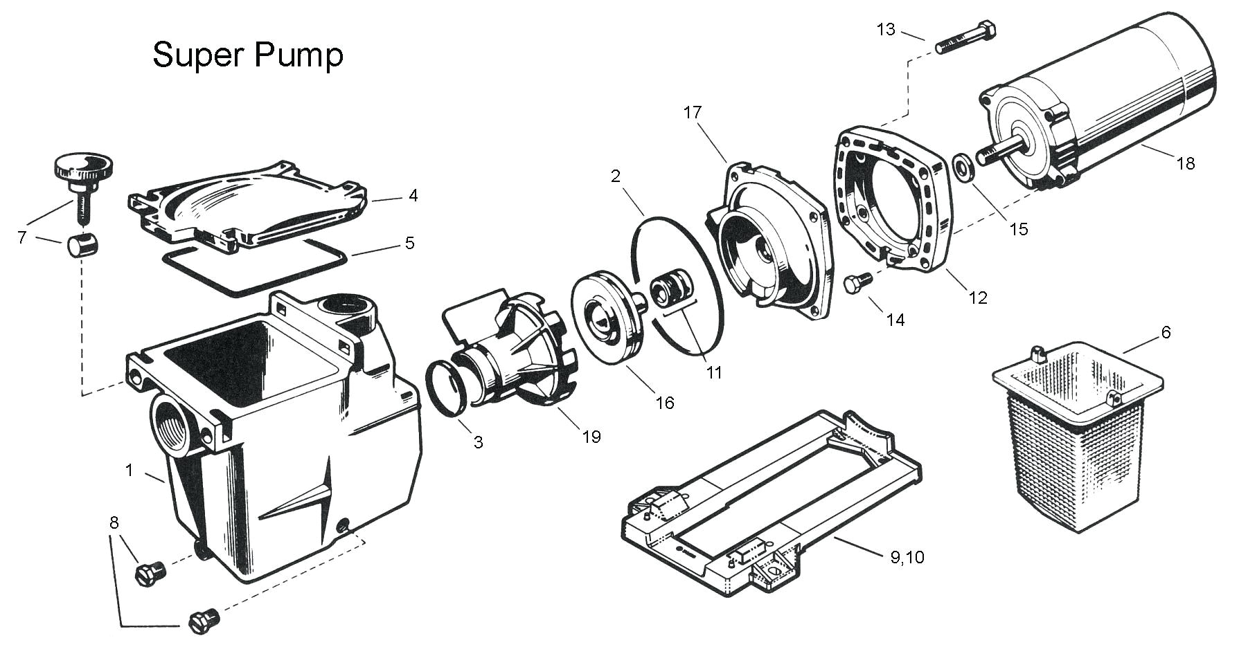 Hayward Pool Pump Motor Wiring Diagram Super Pump Wiring Diagram Wiring Diagram Database