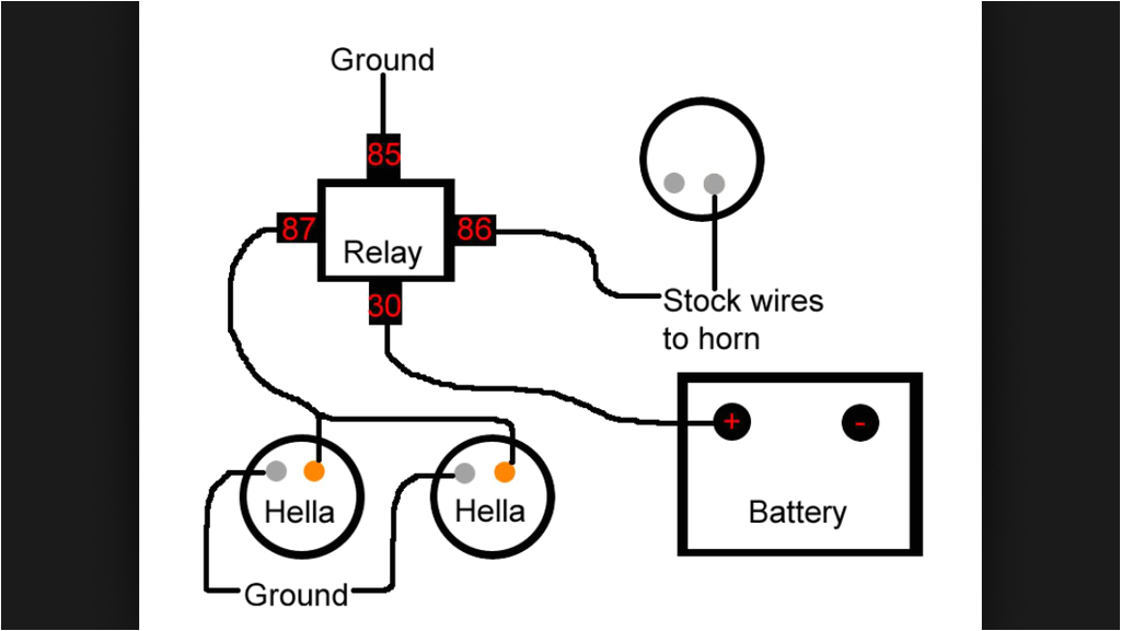 Hella Supertone Wiring Diagram Hella Wiring Diagrams Wiring Diagram Technic