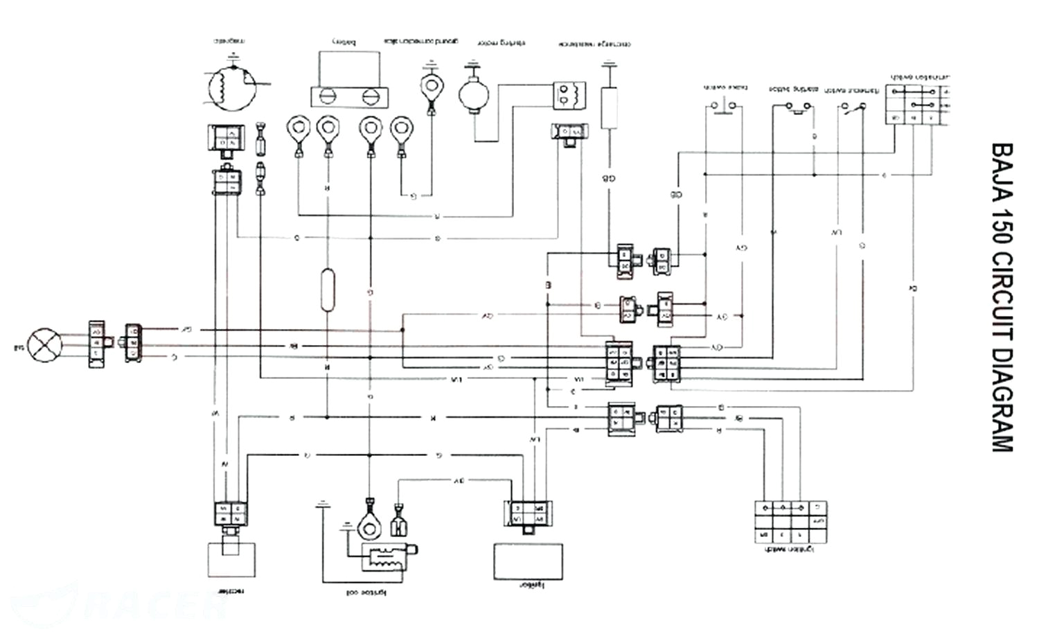Hensim atv Wiring Diagram Amor 50cc Wiring Diagram Wiring Diagram Meta
