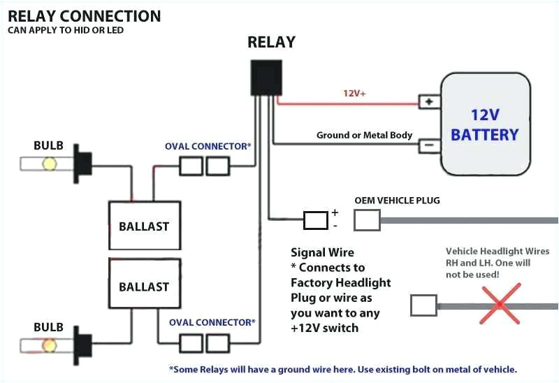 Hid Wiring Diagram with Relay Hid Kit Headlight Relay Wiring Diagram Wiring Diagram Blog