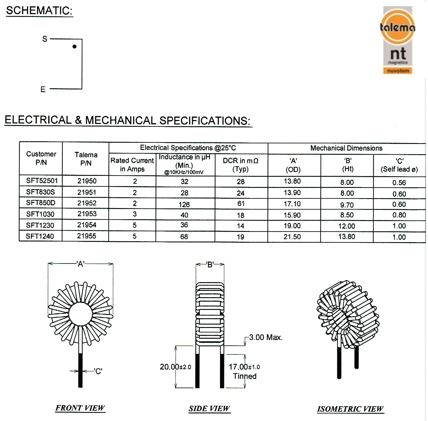 Hirschmann Antenna Wiring Diagram Suppressor Choke 5a 68uh 21 5×13 8mm Sft1240 Grieder Elektronik Hirschmann Antenna Wiring Diagram Suppressor Choke 5a 68uh 21 5×13 8mm Sft1240 Grieder Elektronik