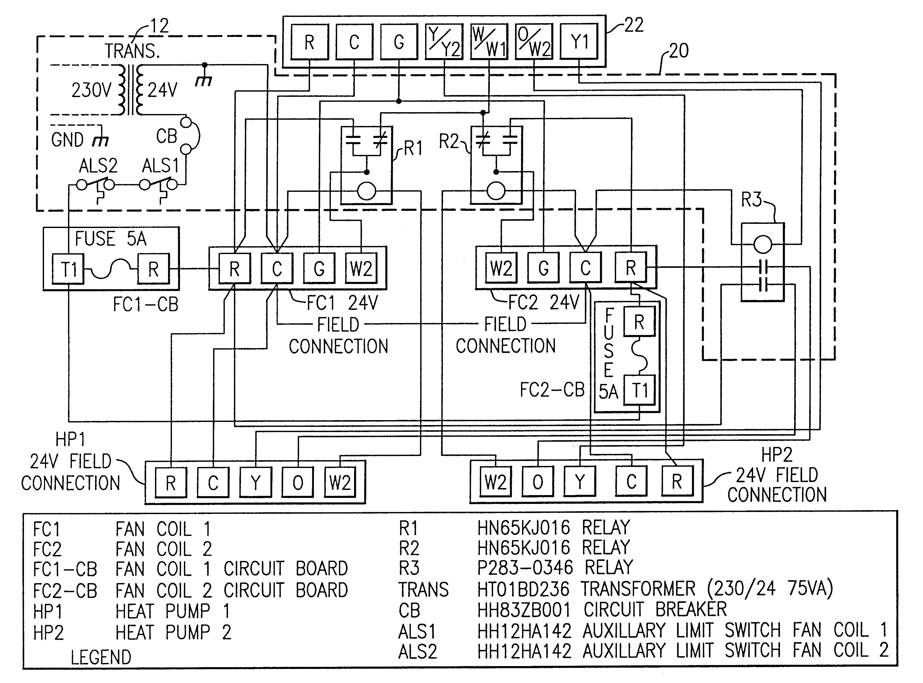 Hkr 10c Wiring Diagram Wiring Diagram for Goodman 2 ton Package Hvac Wiring Diagram