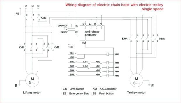 Hoist Wiring Diagram Acco Hoist Wiring Diagram Wiring Diagram Img