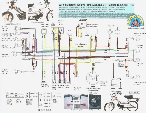 Honda C70 Cdi Wiring Diagram Wiring Diagram Honda Wave 100 Wiring Diagram Show