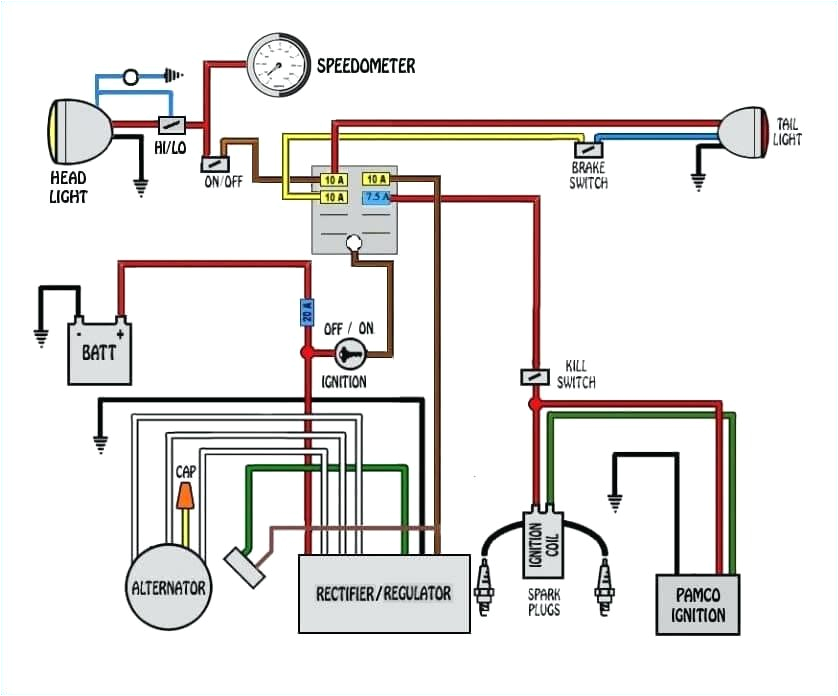 Honda Motorcycle Wiring Diagrams Pdf Mini Motorcycle Wiring Diagram Wiring Diagram Name