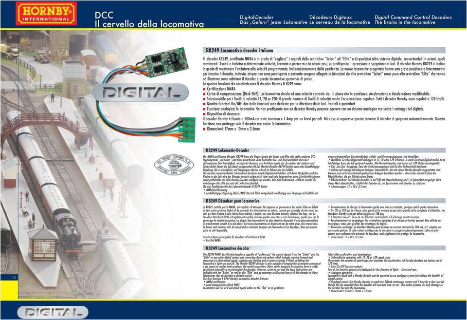 Hornby Points Decoder Wiring Diagram Hornby Italia Srl Via Ferri Borgosatollo Brescia Italia H0 1 87 Pdf Hornby Points Decoder Wiring Diagram Hornby Italia Srl Via Ferri Borgosatollo Brescia Italia H0 1 87 Pdf
