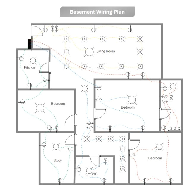 How to Make House Wiring Diagram House Electrical Plan software Download House Plans Gallery
