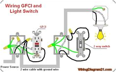 How to Wire Gfci Receptacle Diagram 35 Best Electrical Wiring Diagram Images In 2018 Electrical