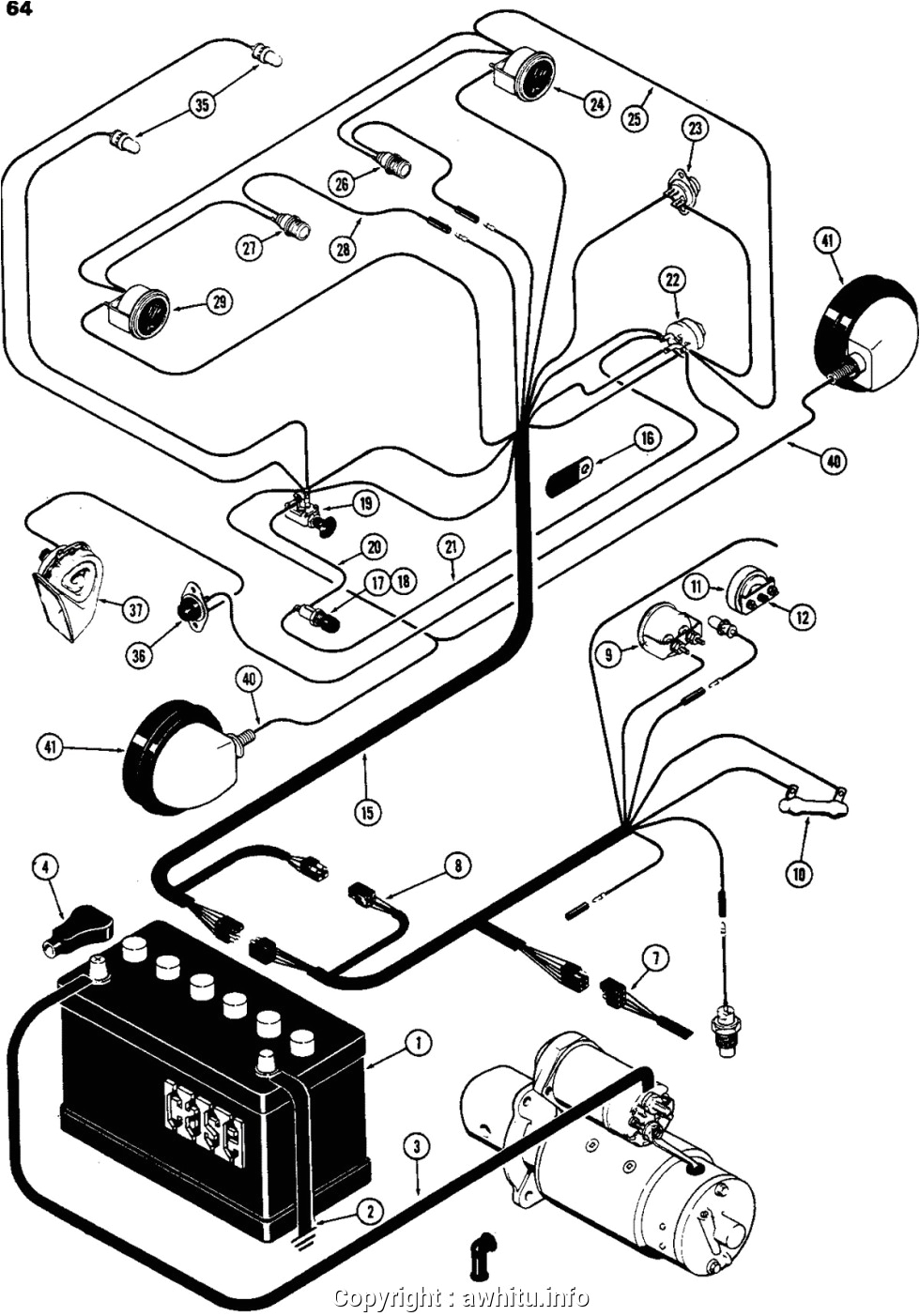 Hyster forklift Starter Wiring Diagram Hyster Wiring Diagram E60 Wiring Diagram List