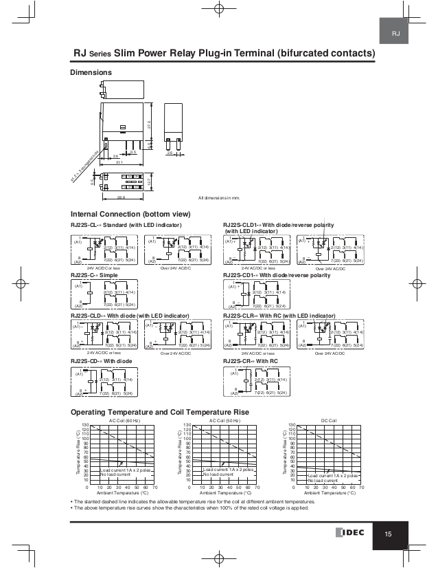 Idec Relay Wiring Diagram Catalog Relay Idec Beeteco Com
