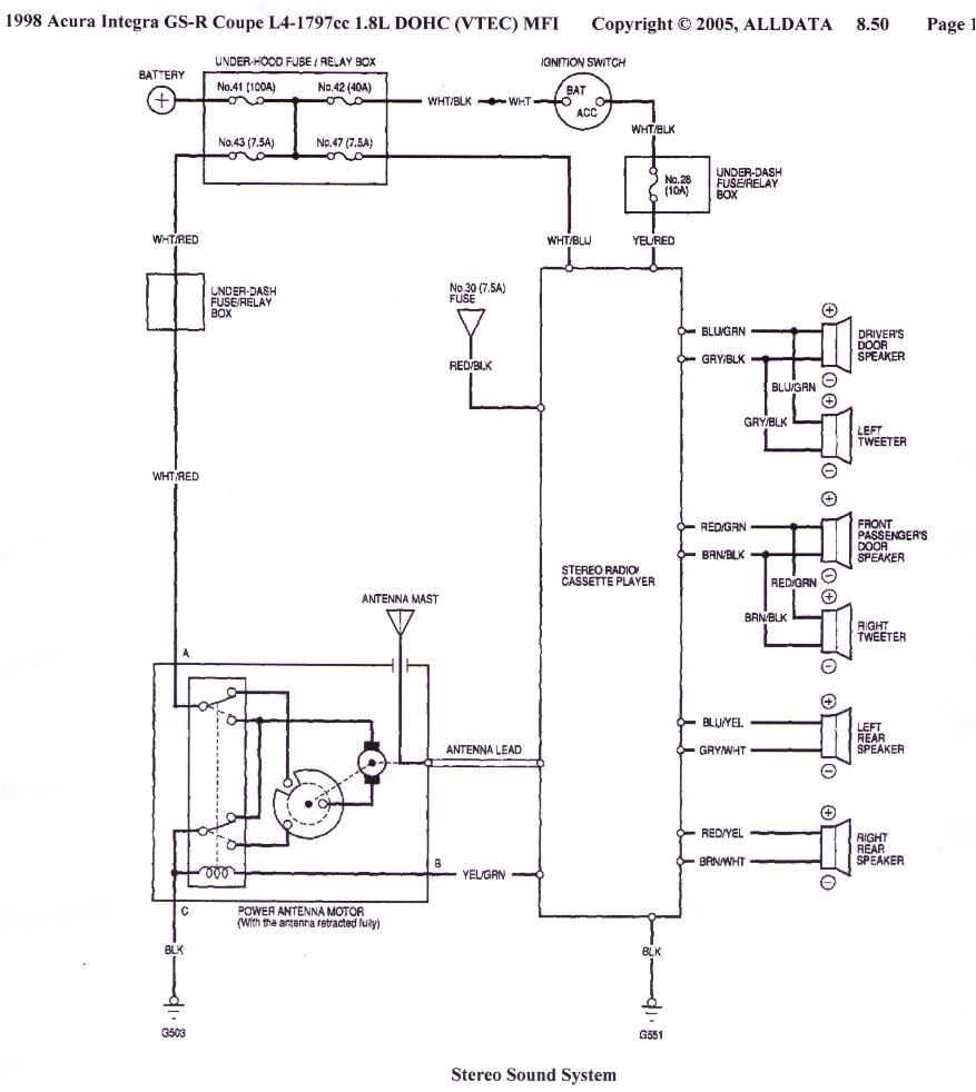Integra Stereo Wiring Diagram 95 Integra Wire Diagram Wiring Diagram toolbox Integra Stereo Wiring Diagram 95 Integra Wire Diagram Wiring Diagram toolbox