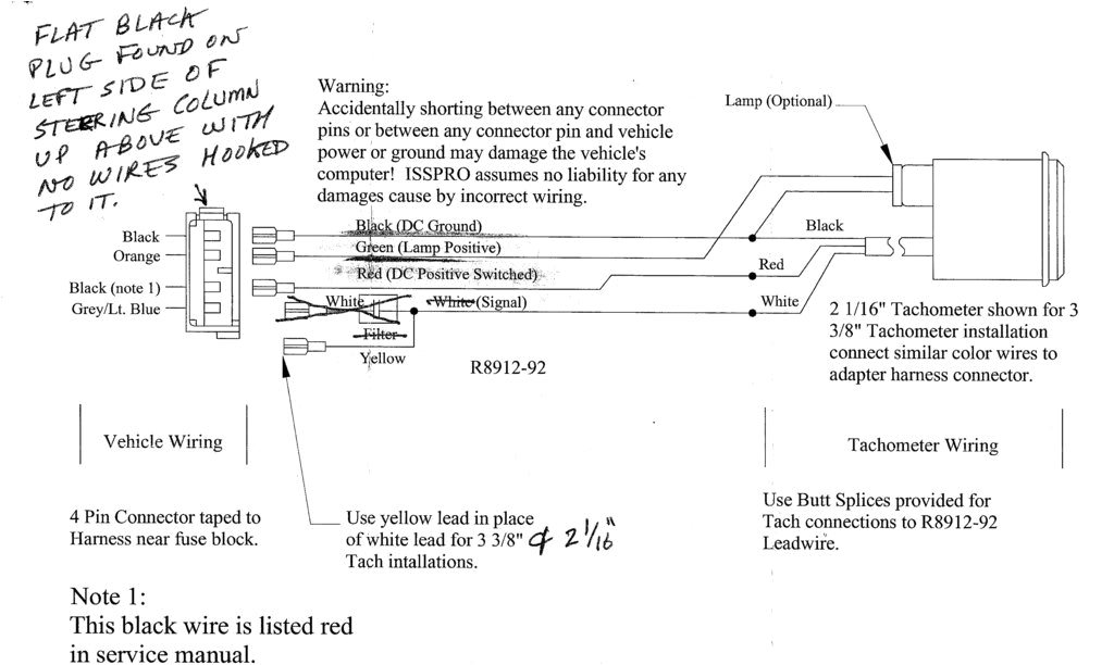 Isspro Pyrometer Wiring Diagram isspro Tach Wiring Diagram Wiring Diagram