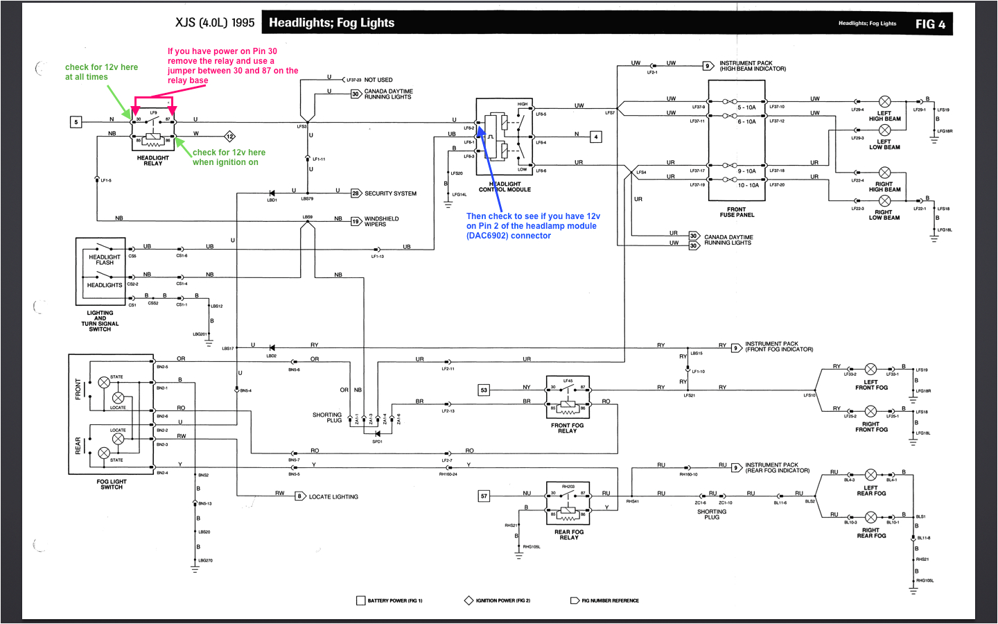 Jaguar X300 Wiring Diagram 1975 Jaguar 4 2 Wiring Diagram Wiring Diagram