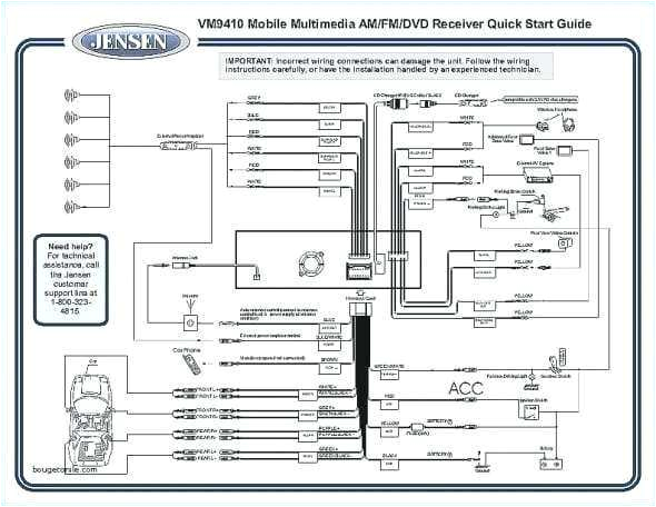 Jensen Vm9312 Wiring Harness Diagram Jensen Radio Model Vm9510 Wiring Diagram Wiring Diagram Db