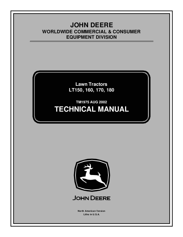 John Deere 180 Wiring Diagram John Deere Lt180 Lawn Garden Tractor Service Repair Manual John Deere 180 Wiring Diagram John Deere Lt180 Lawn Garden Tractor Service Repair Manual