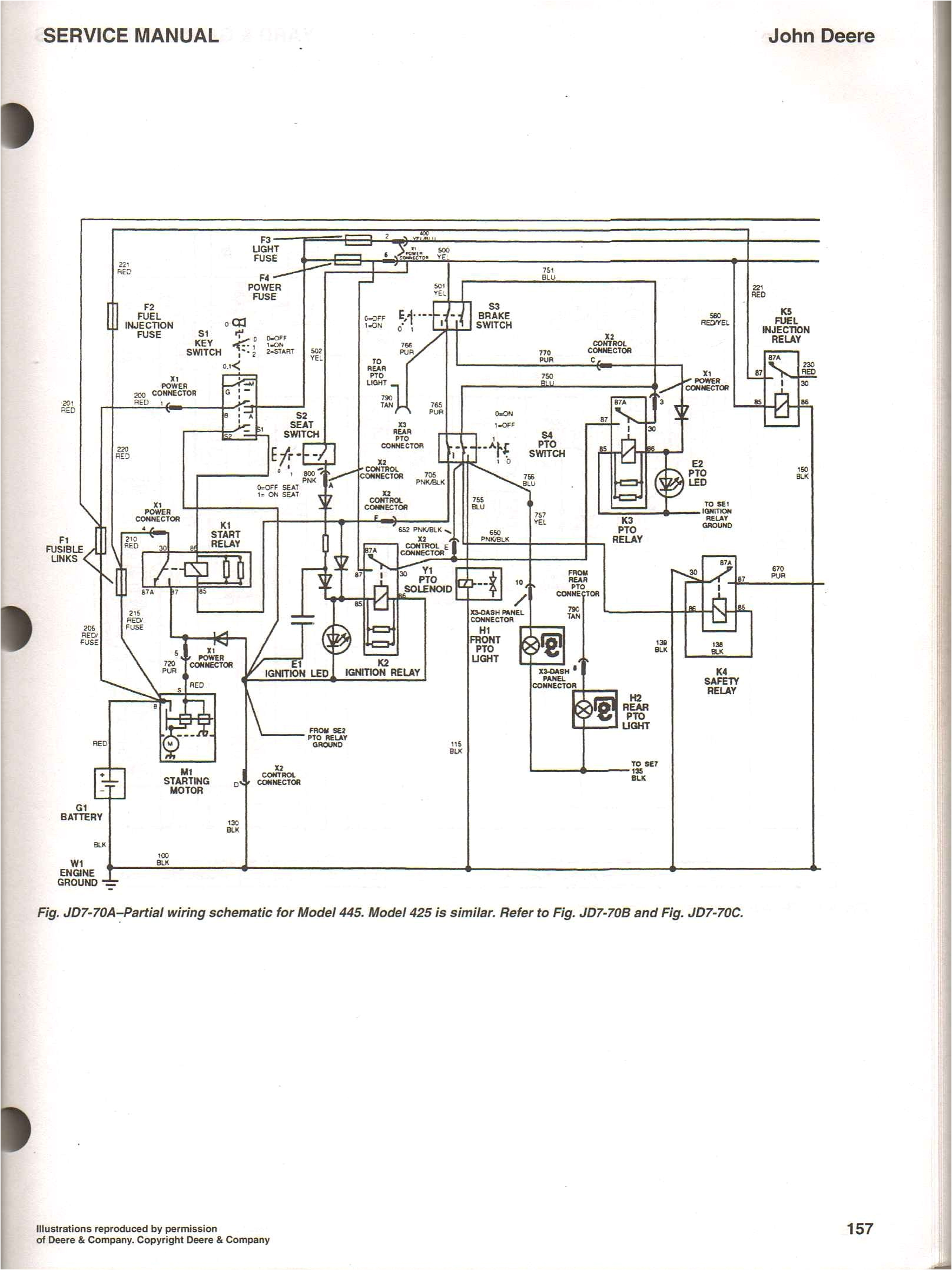John Deere 210 Wiring Diagram Wiring Diagram John Deere Wiring Diagram