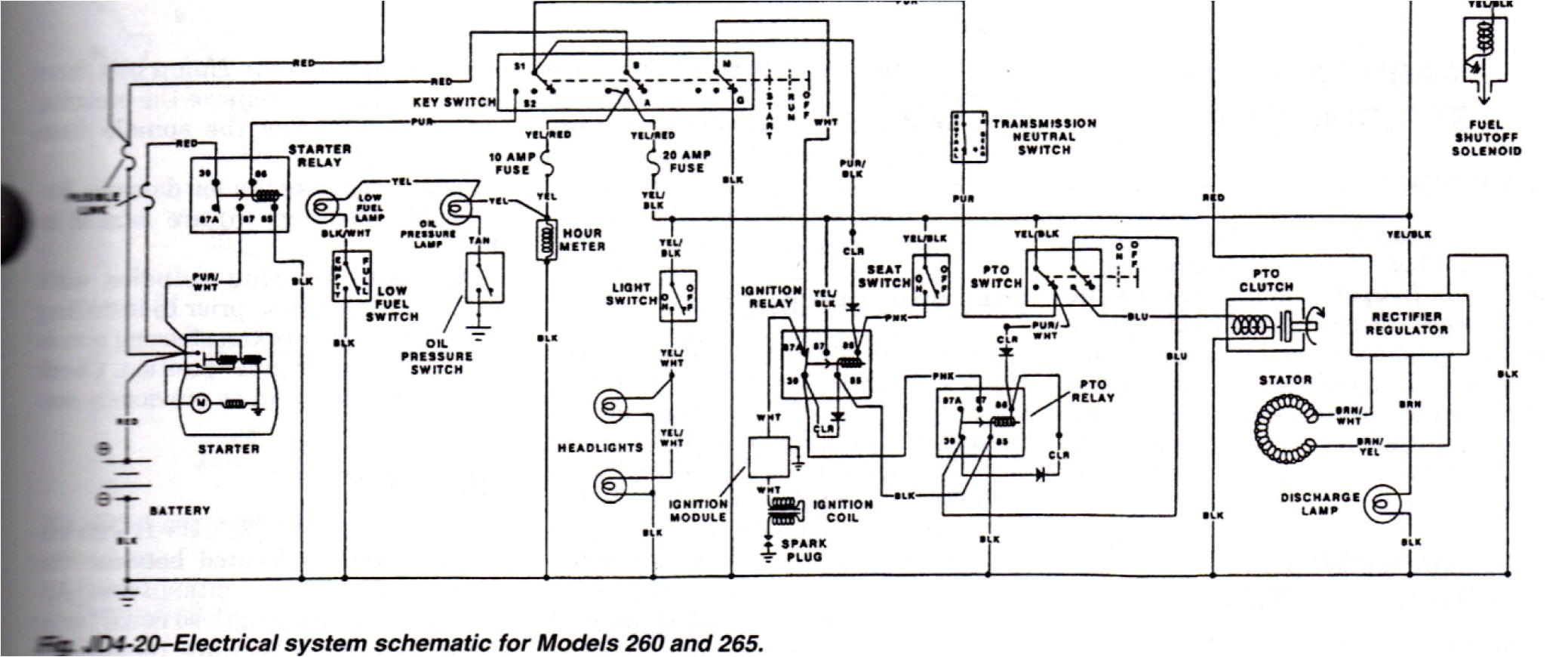 John Deere 260 Lawn Tractor Wiring Diagram Wiring Diagram for 4230 Jd Wiring Diagram John Deere 260 Lawn Tractor Wiring Diagram Wiring Diagram for 4230 Jd Wiring Diagram