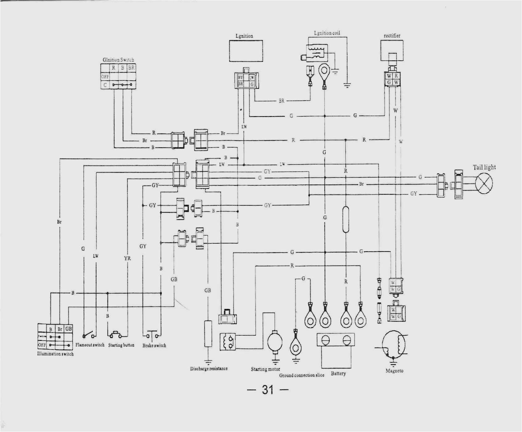 Kazuma 50cc atv Wiring Diagram Viva 50cc Wiring Diagram Wiring Diagram Review