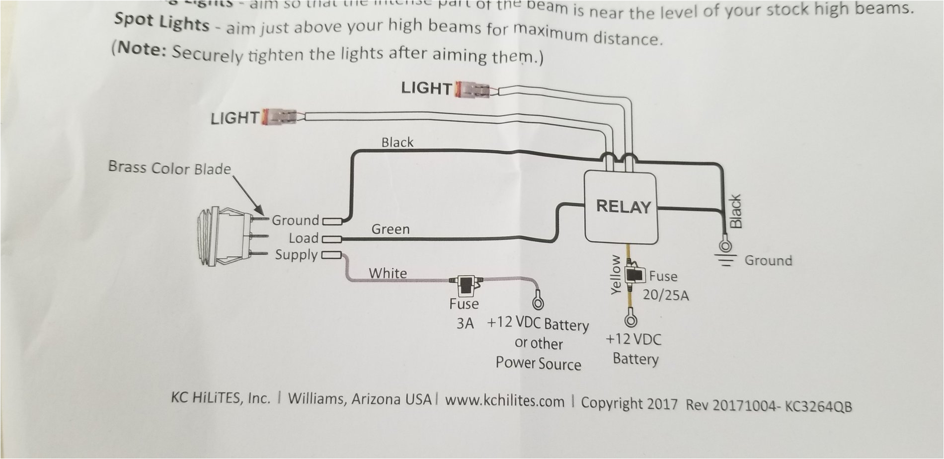 Kc Light Wiring Diagram 121 Kc Wiring Diagram Wiring Diagram User