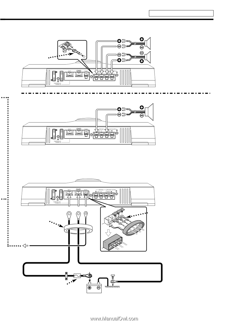 Kenwood Kac 7201 Wiring Diagram Kenwood Kac7201 Instruction Manual Page 4