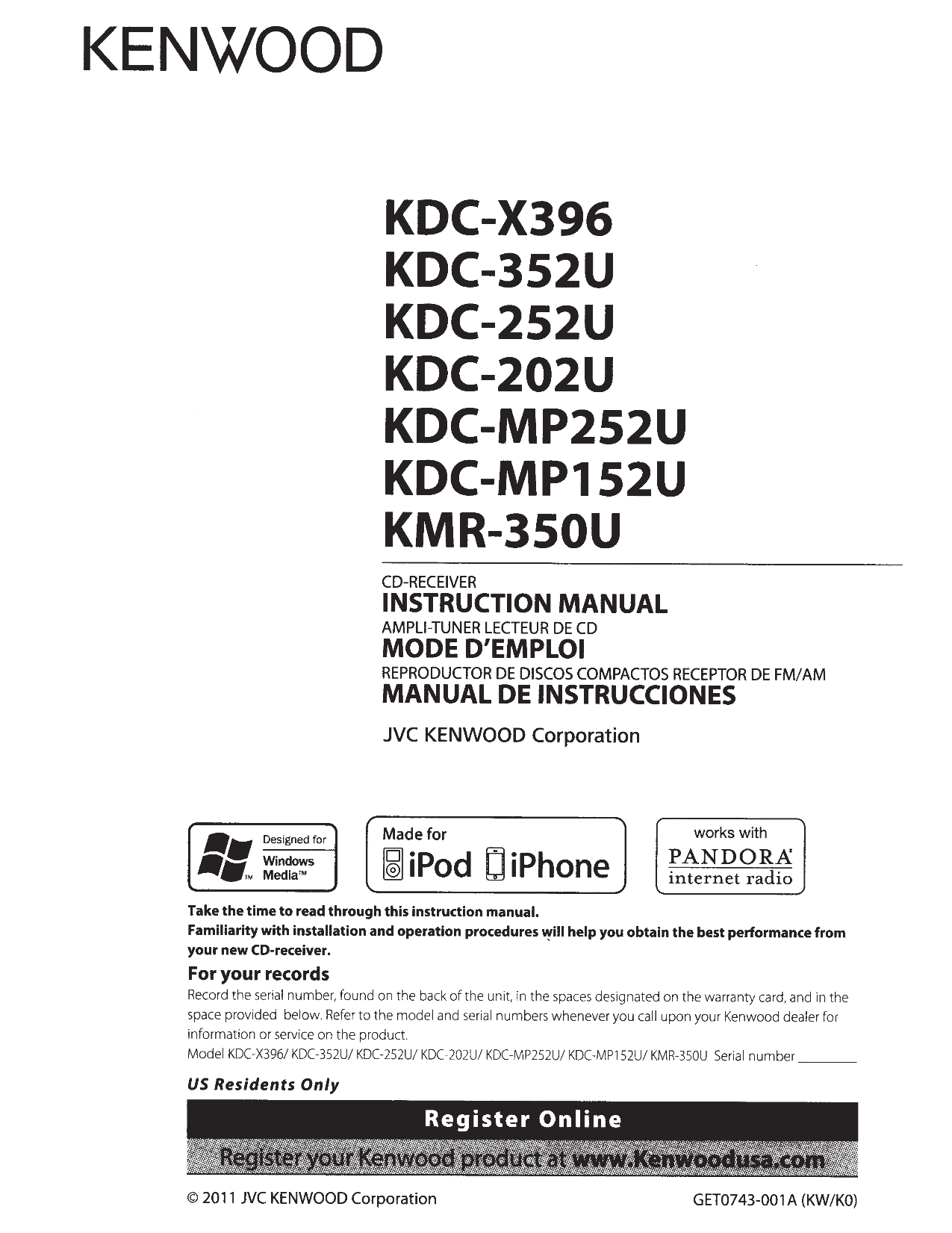 Kenwood Kdc 2011s Wiring Diagram Kenwood Kmr 350u Manual Ebook Kenwood Kdc 2011s Wiring Diagram Kenwood Kmr 350u Manual Ebook