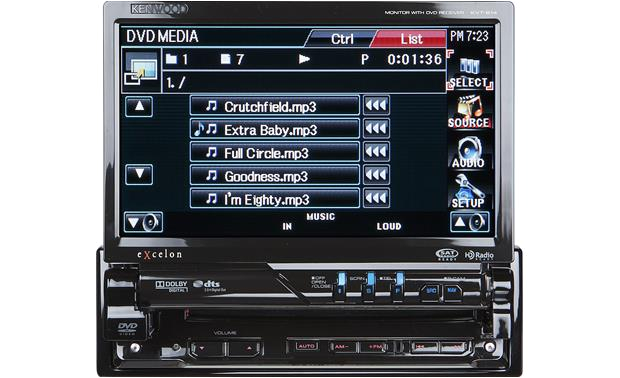 Kenwood Kvt 614 Wiring Diagram Kenwood Excelon Kvt 614 Dvd Receiver at Crutchfield