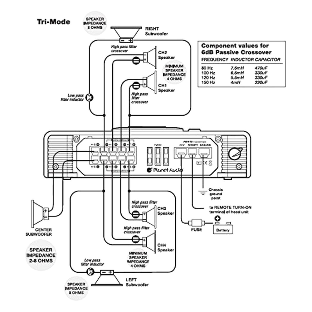 Kicker Subwoofer Wiring Diagram Wiring Diagram 5 Channel 13 Kicker Wiring Diagram Long