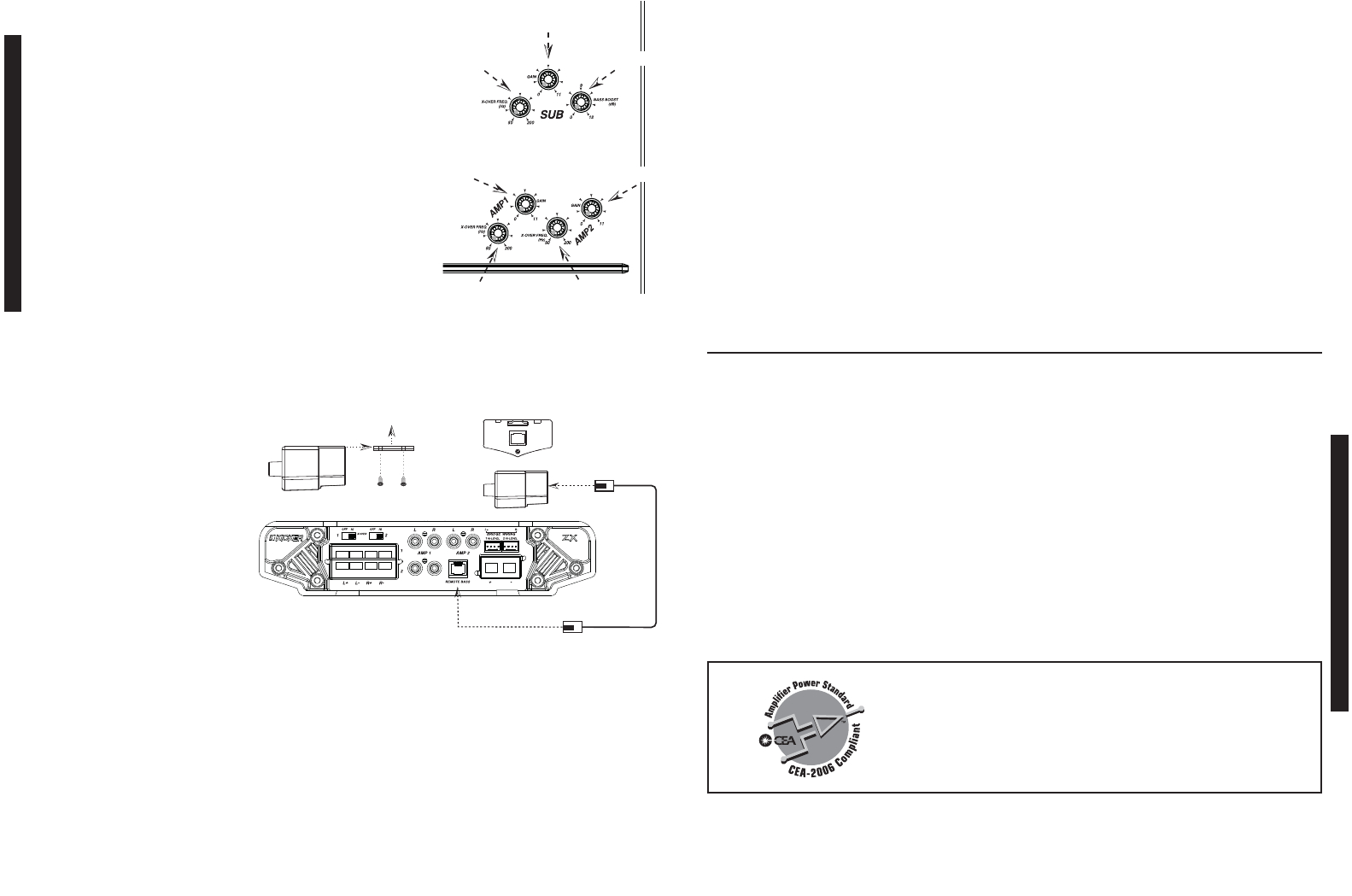 Kicker Zx700 5 Wiring Diagram Handleiding Kicker Zx 550 3 Pagina 5 Van 10 Deutsch English