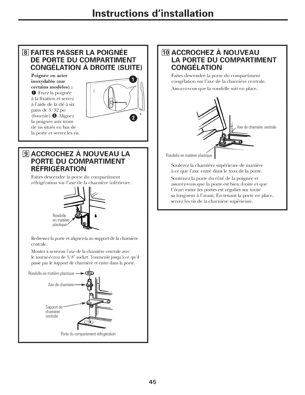 Laporte Trap Wiring Diagram Ge Dth18zbxcrww User Manual Refrigerator X Series Manuals and Guides