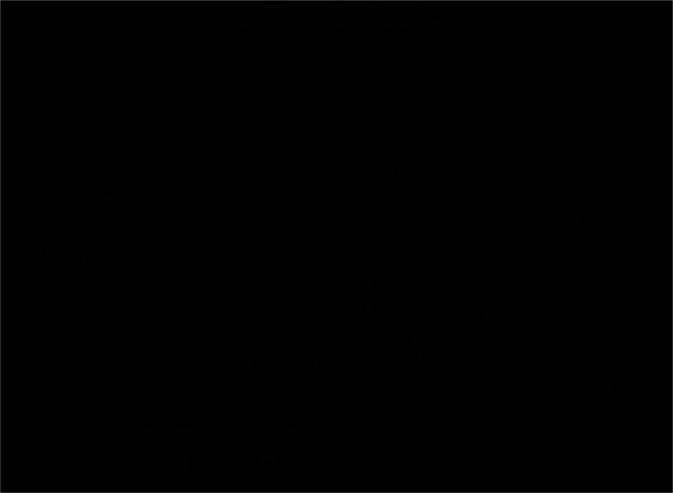Lcd Display Wiring Diagram Following Schematic Diagrams Of Digital Multimeters Using This Ic Lcd Display Wiring Diagram Following Schematic Diagrams Of Digital Multimeters Using This Ic