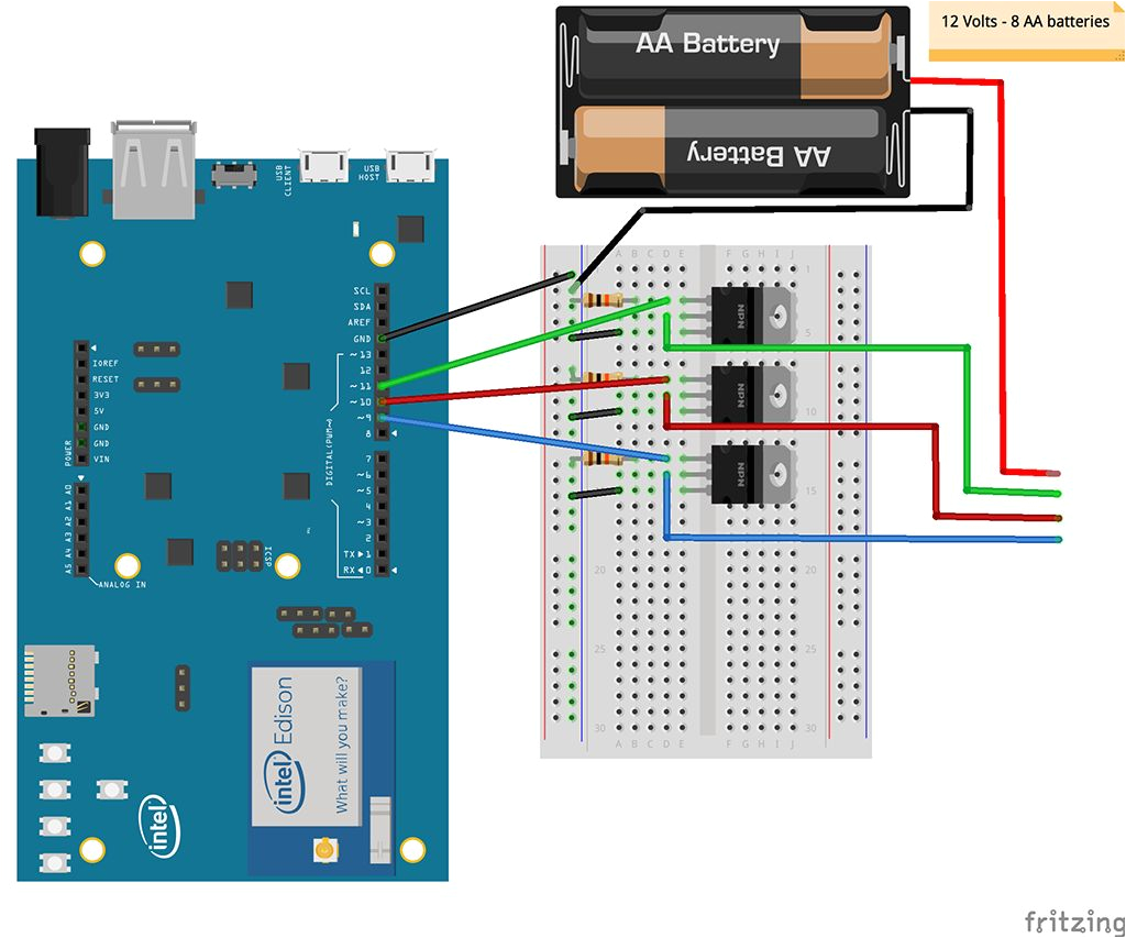Led Strip Wiring Diagram Intro to Led Strips 9 Steps with Pictures Led Strip Wiring Diagram Intro to Led Strips 9 Steps with Pictures