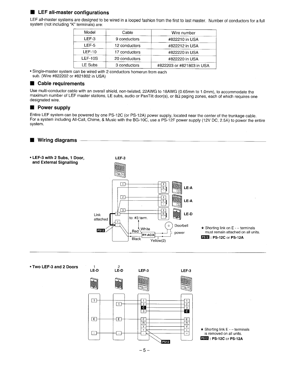 Lef 10 Wiring Diagram AiPhone Lef 5 Wiring Diagram Wiring Diagram Load Lef 10 Wiring Diagram AiPhone Lef 5 Wiring Diagram Wiring Diagram Load