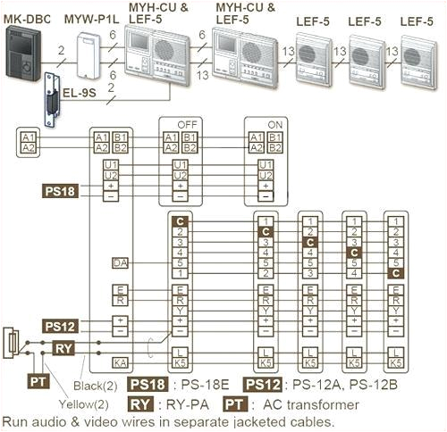 Lef 5 Wiring Diagram AiPhone Lef 5 Wiring Diagram Wiring Diagram