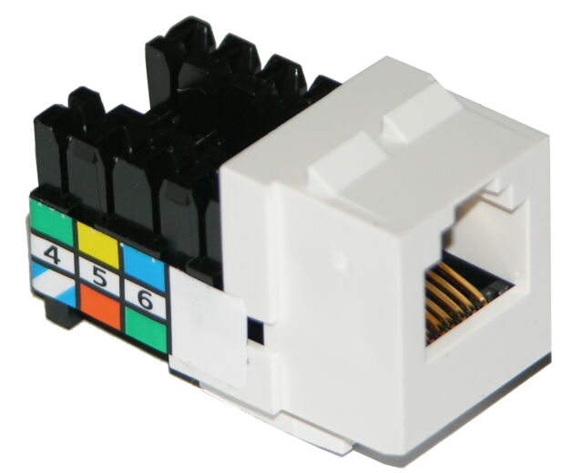 Leviton 41106 Rw6 Wiring Diagram Leviton 41106 Rw6 Voice Grade Quick Port Connector 0a2708