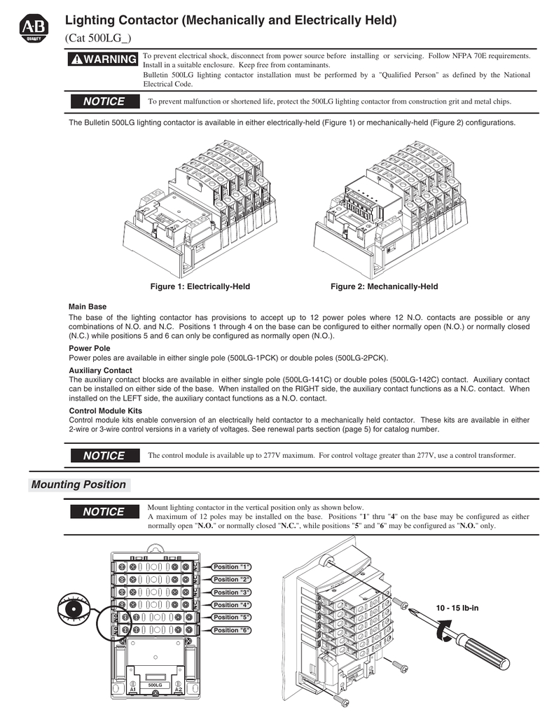 Lighting Contactor Wiring Diagram Bul 500lg Lighting Contactor Mechanically and Electrically Held Lighting Contactor Wiring Diagram Bul 500lg Lighting Contactor Mechanically and Electrically Held