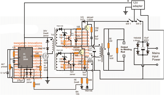 Lincoln 225 Welder Wiring Diagram Switch Mode Archives Page 3 Of 5 Homemade Circuit Projects