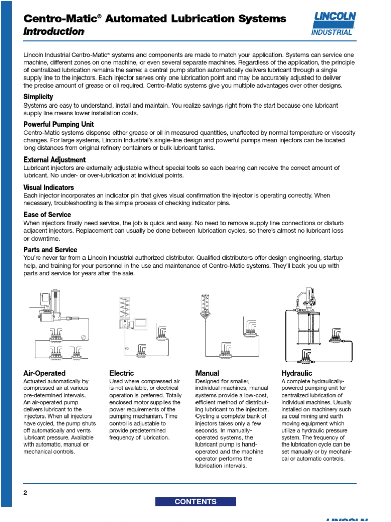 Lincoln Auto Lube Wiring Diagram Lincoln Lubrication Centro Matic Valve Pump